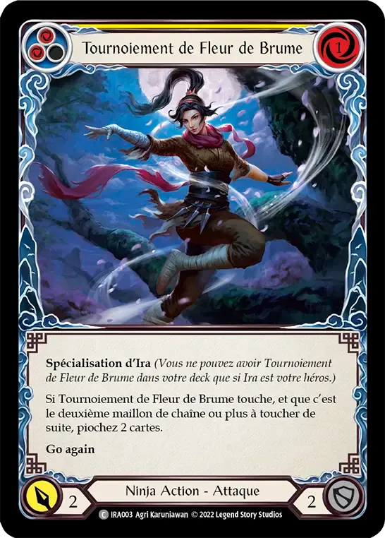Tournoiement de Fleur de Brume — Ira Welcome Deck (2022) — Flesh and Blood