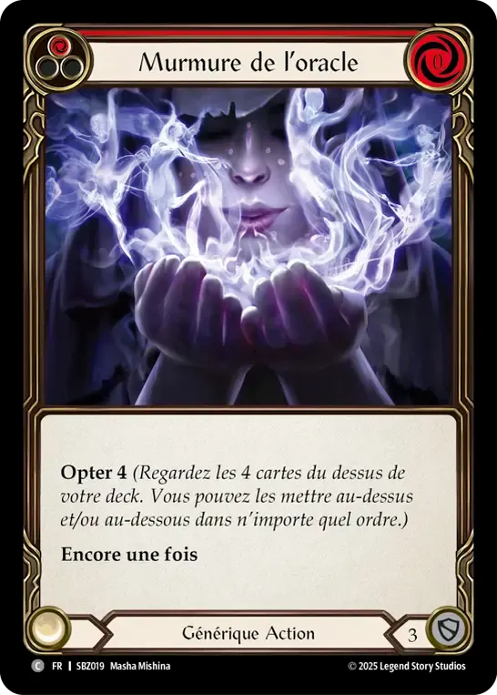 Murmure de l’oracle — Silver Age Chapter 3 - Blaze, Firemind — Flesh and Blood
