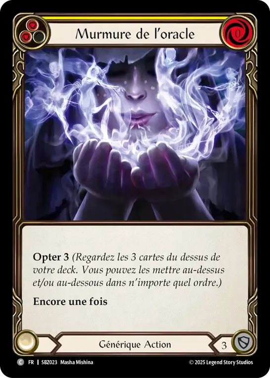 Murmure de l’oracle — Silver Age Chapter 3 - Blaze, Firemind — Flesh and Blood