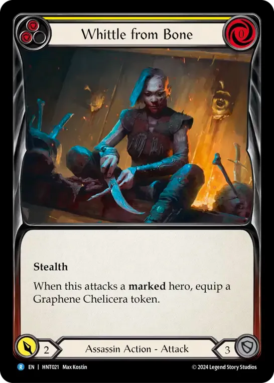 Tailler dans l’os — The Hunted — Flesh and Blood