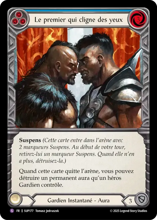 Le premier qui cligne des yeux from Super Slam - Flesh and Blood