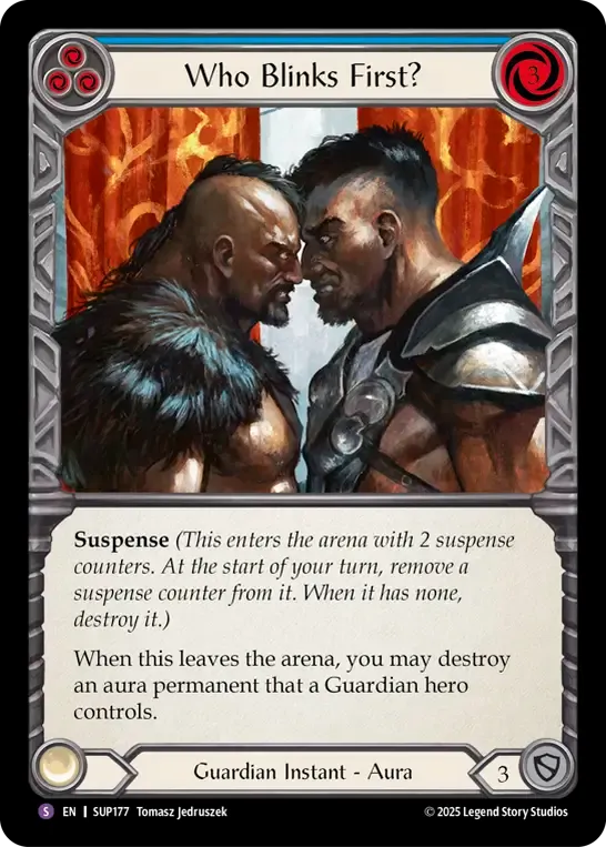 Who Blinks First? from Super Slam - Flesh and Blood