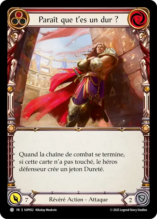 Paraît qu e t’es un dur ? — Super Slam — Flesh and Blood