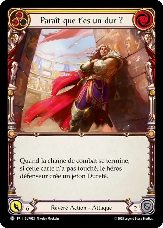 Paraît qu e t’es un dur ? — Super Slam — Flesh and Blood