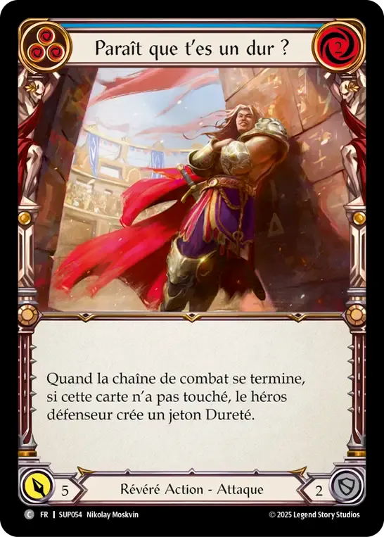 Paraît qu e t’es un dur ? — Super Slam — Flesh and Blood