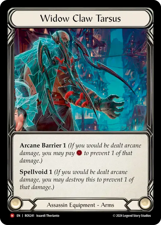 Widow Claw Tarsus — Rosetta — Flesh and Blood