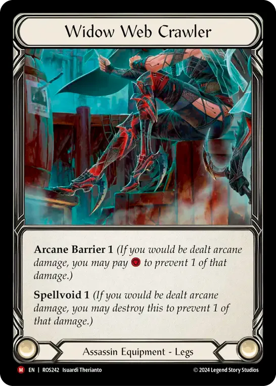Widow Web Crawler — Rosetta — Flesh and Blood