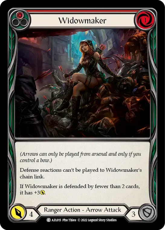 Widowmaker (Red) — Azalea - Blitz Deck — Flesh and Blood