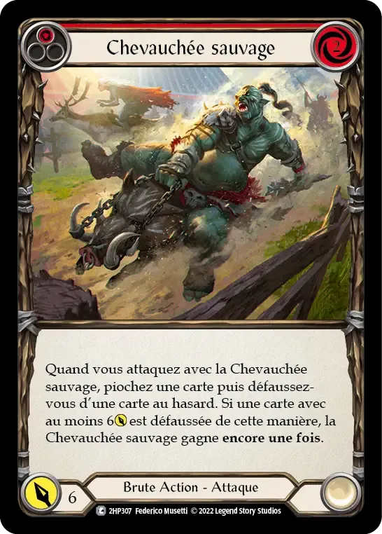 Chevauchée sauvage — History Pack 2 - Black Label — Flesh and Blood