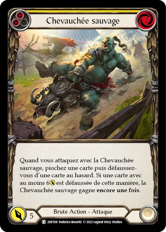 Chevauchée sauvage — History Pack 2 - Black Label — Flesh and Blood