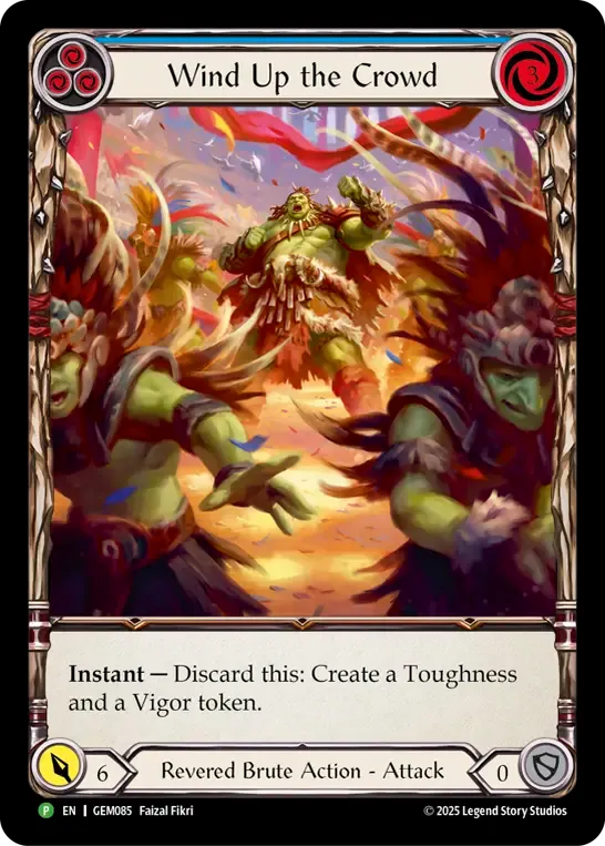 Wind Up the Crowd from GEM - Pack 3 - Flesh and Blood