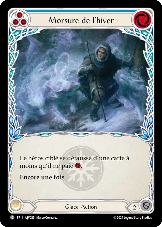 Morsure de l’hiver — Armory Deck Origins - Jarl Vetreiði — Flesh and Blood