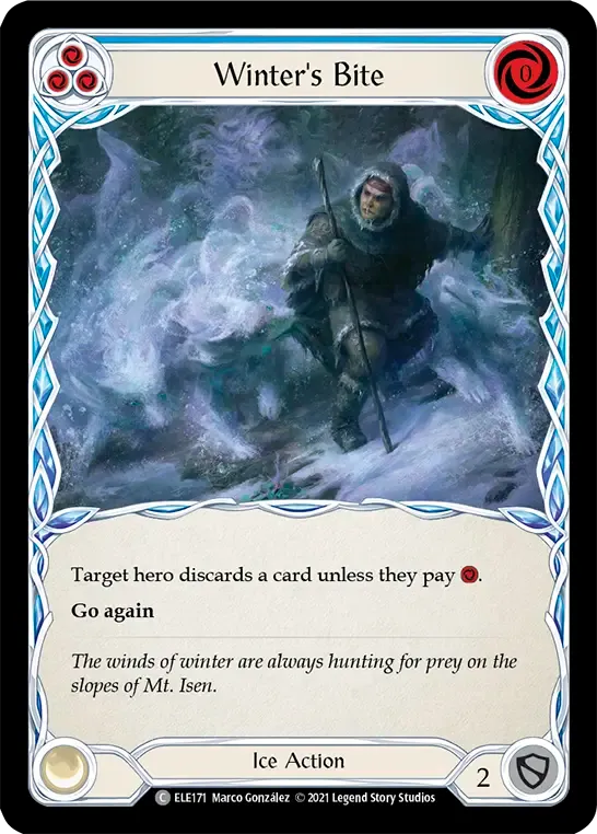 Winter's Bite (Blue) — Tales of Aria — Flesh and Blood
