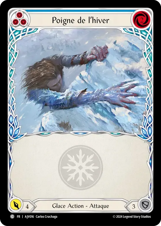 Poigne de l’hiver from Armory Deck Origins - Jarl Vetreiði - Flesh and Blood