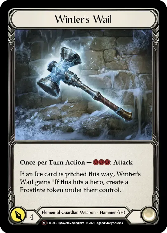 Winter's Wail — Tales of Aria - Unlimited — Flesh and Blood