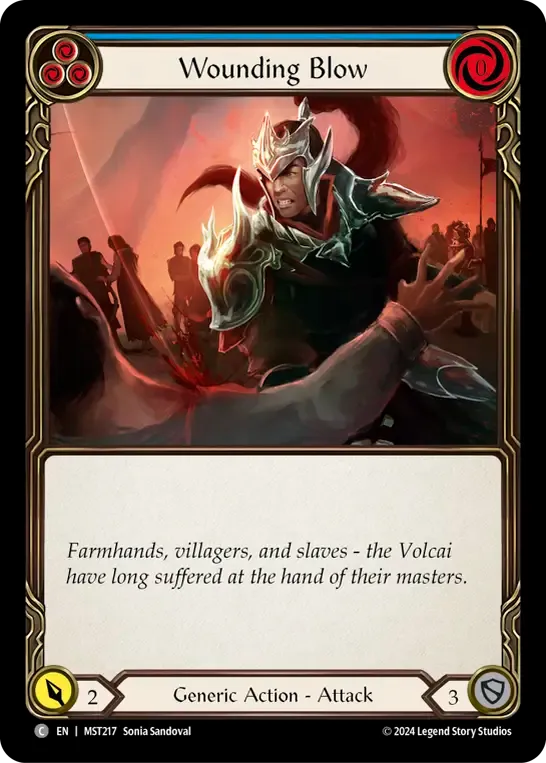 Frappe blessante — Part the Mistveil — Flesh and Blood
