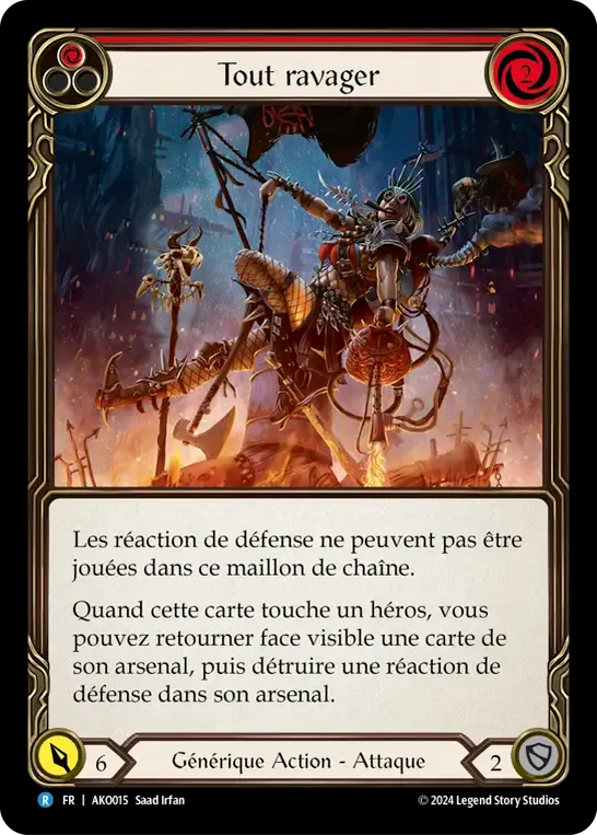Tout ravager from Armory Deck - Kayo, Armed and Dangerous - Flesh and Blood