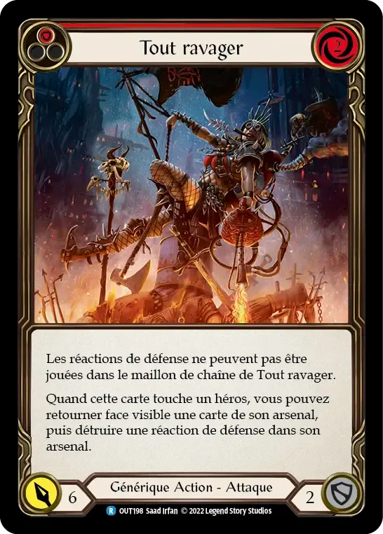 Tout ravager — Outsiders — Flesh and Blood