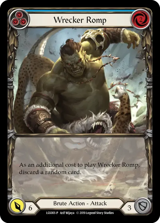 Wrecker Romp from Flesh and Blood: Promo Cards - Flesh and Blood