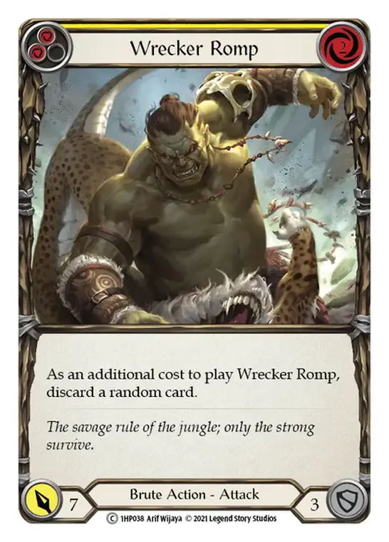 Wrecker Romp (Yellow) — History Pack 1 — Flesh and Blood