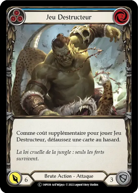 Jeu Destructeur — History Pack 1 - Black Label — Flesh and Blood