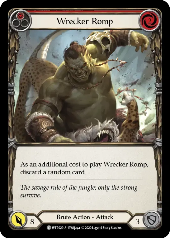 Wrecker Romp (Red) — Welcome to Rathe - Unlimited — Flesh and Blood