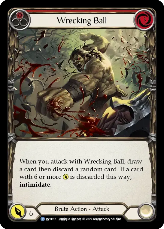 Wrecking Ball (Red) — Classic Battles: Rhinar vs Dorinthea — Flesh and Blood