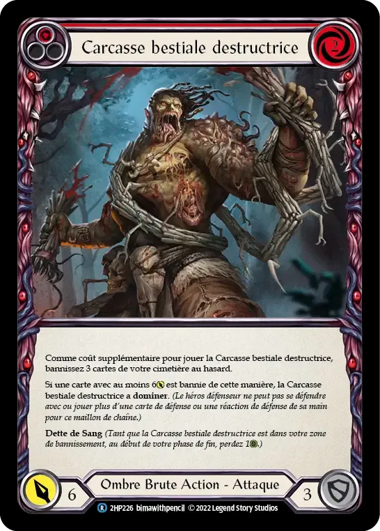Carcasse bestiale destructrice — History Pack 2 - Black Label — Flesh and Blood