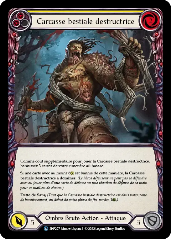 Carcasse bestiale destructrice — History Pack 2 - Black Label — Flesh and Blood