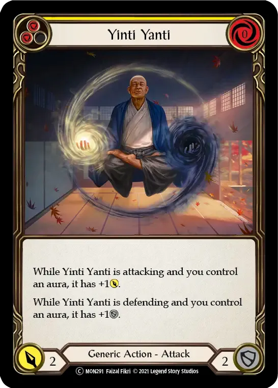 Yinti Yanti (Yellow) — Monarch - Unlimited — Flesh and Blood