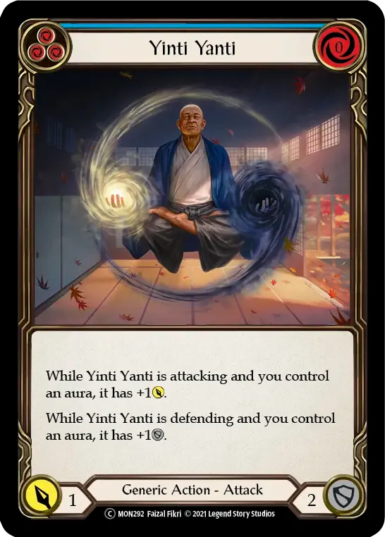 Yinti Yanti (Blue) — Monarch - Unlimited — Flesh and Blood