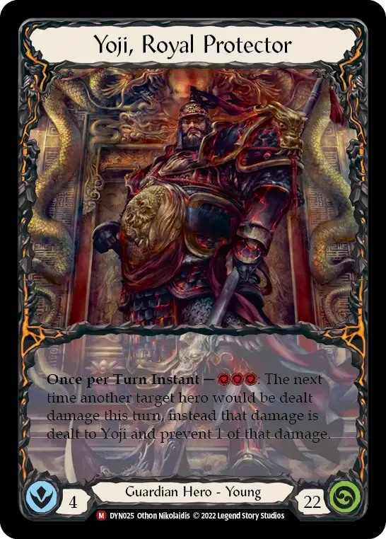 Yoji, Royal Protector — Dynasty — Flesh and Blood