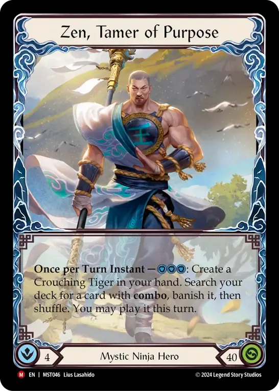 Zen, Tamer of Purpose — Part the Mistveil — Flesh and Blood