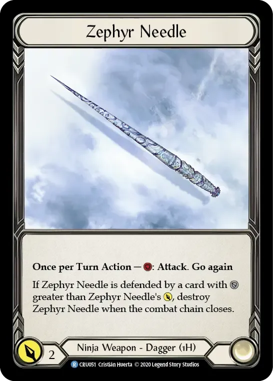 Zephyr Needle — Crucible of War — Flesh and Blood