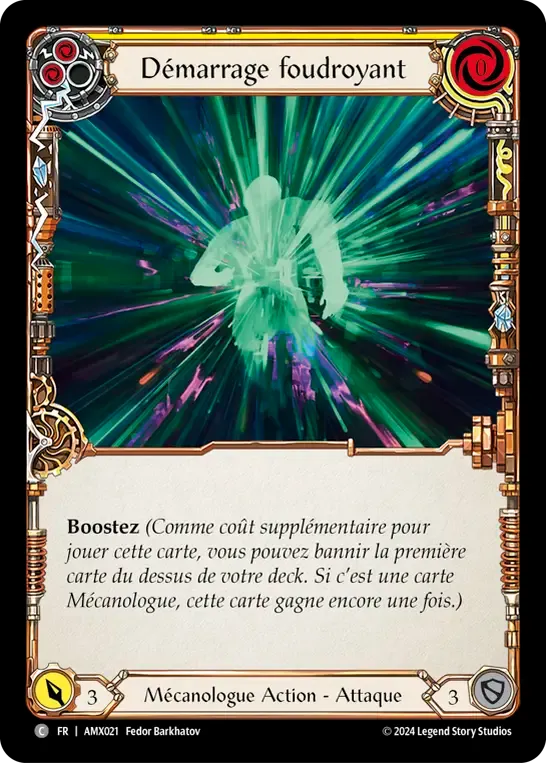 Démarrage foudroyant — Armory Deck - Maxx 'The Hype' Nitro — Flesh and Blood