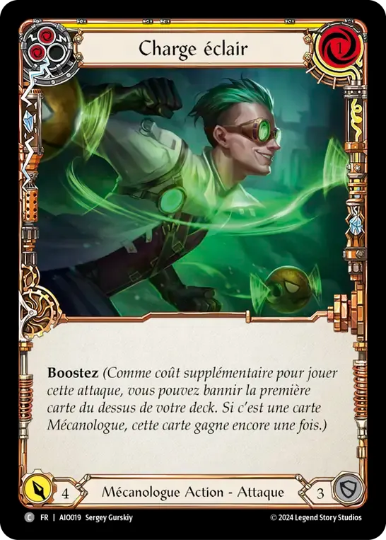 Charge éclair — Armory Deck - Dash I/O — Flesh and Blood
