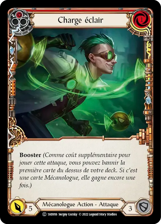 Charge éclair — Dash - Blitz Deck — Flesh and Blood