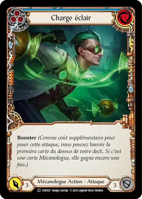 Charge éclair — Dash - Blitz Deck — Flesh and Blood
