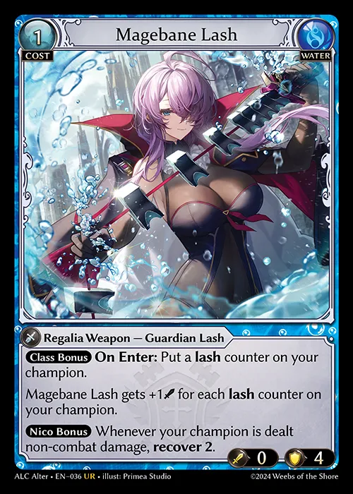 Magebane Lash — Alchemical Revolution Alter Edition — Grand Archive