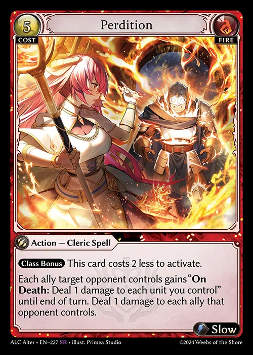 Perdition — Alchemical Revolution Alter Edition — Grand Archive