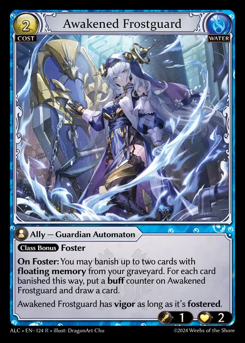 Awakened Frostguard — Alchemical Revolution — Grand Archive