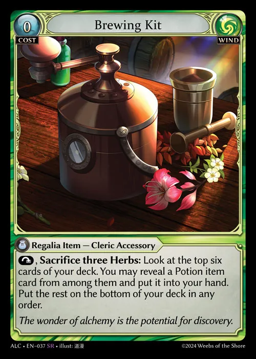 Brewing Kit — Alchemical Revolution — Grand Archive