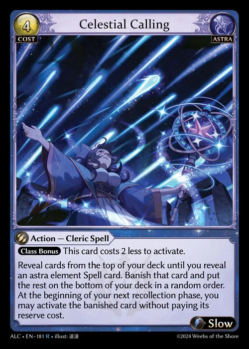 Celestial Calling — Alchemical Revolution — Grand Archive