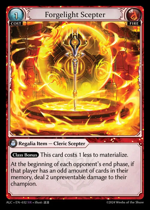 Forgelight Scepter — Alchemical Revolution — Grand Archive
