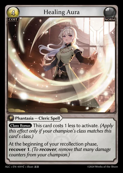 Healing Aura — Alchemical Revolution — Grand Archive