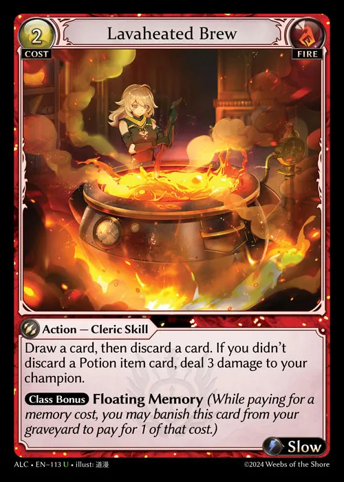 Lavaheated Brew — Alchemical Revolution — Grand Archive