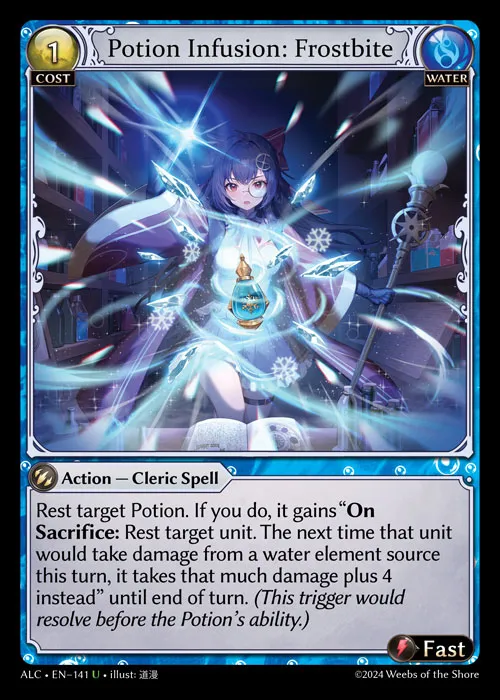 Potion Infusion: Frostbite — Alchemical Revolution — Grand Archive