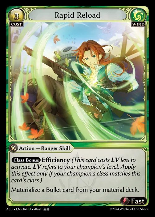 Rapid Reload — Alchemical Revolution — Grand Archive