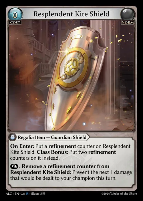 Resplendent Kite Shield — Alchemical Revolution — Grand Archive