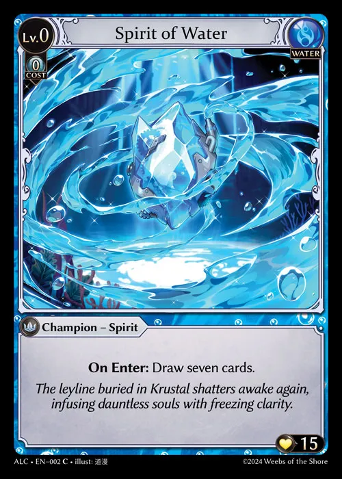 Spirit of Water — Alchemical Revolution — Grand Archive